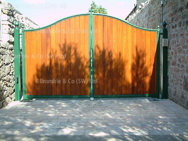 Wood Gates with steel Frame,Somerset